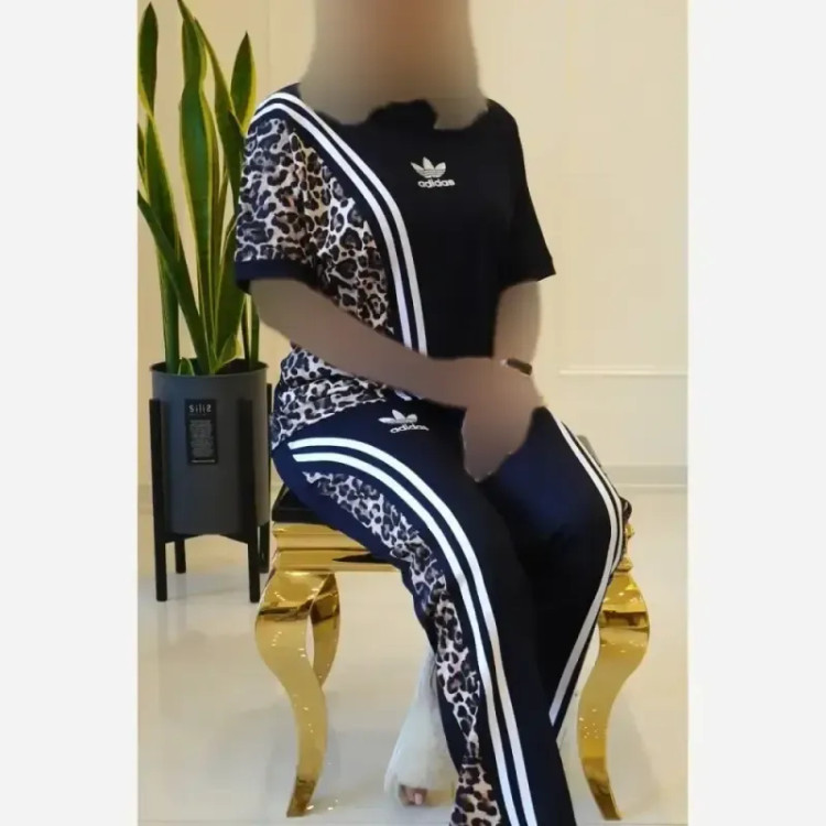 تیشرت و شلوار مدل ترانه جنس پنبه فری سایز