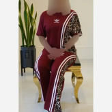 تیشرت و شلوار مدل ترانه جنس پنبه فری سایز