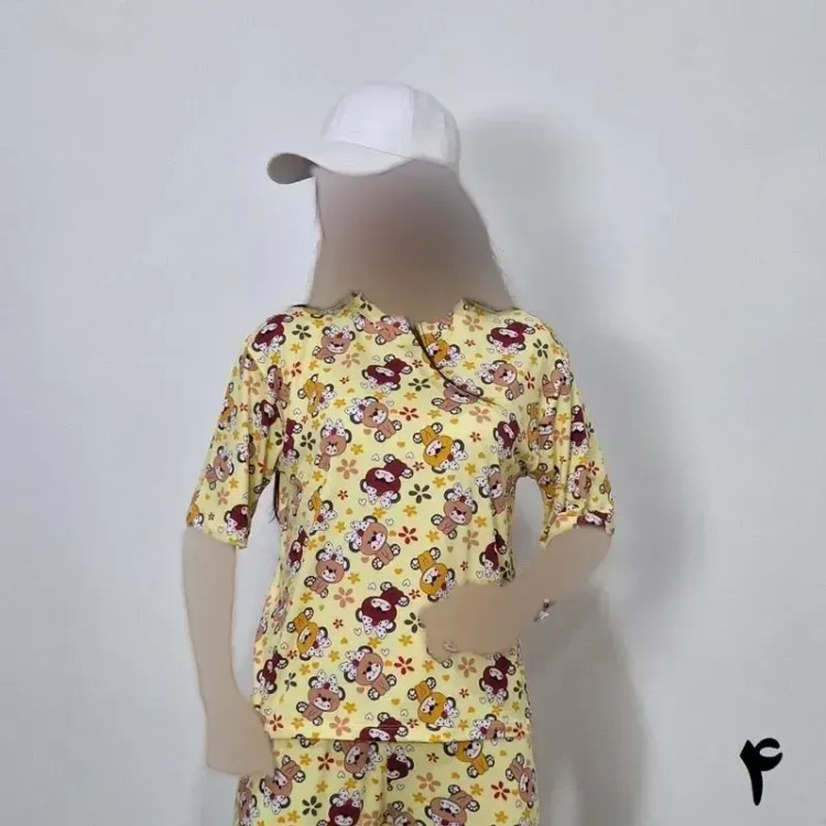 تیشرت گیاهی وارداتی زنانه سایز 1 و 2