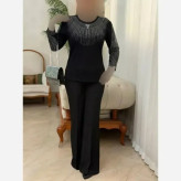 شومیز مجلسی زنانه پنبه لاکرا فری سایز
