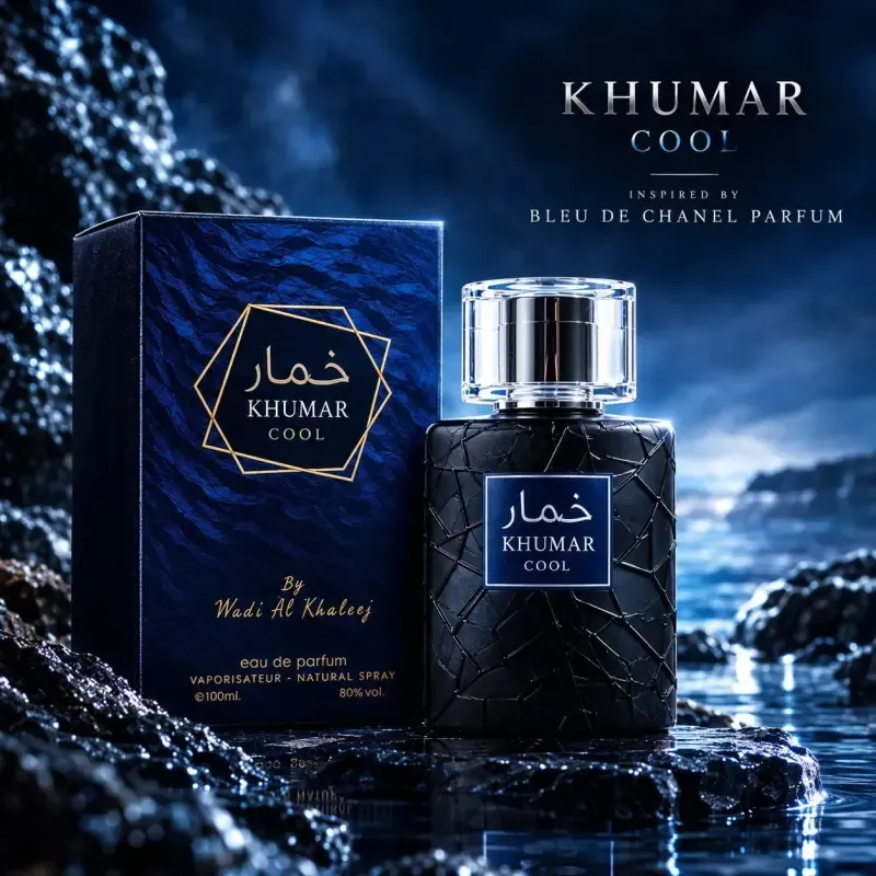 عطر ادکلن مردانه خمار کول وادی الخلیج حجم 100 میل